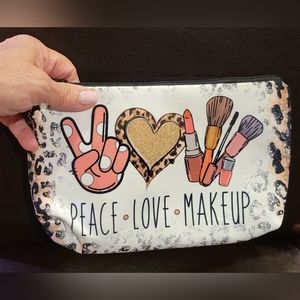 Beautiful Makeup Cosmetic Zippered Bag Pouch